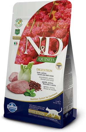 N&D Cat Grain Free Quinoa Digestion Lamb