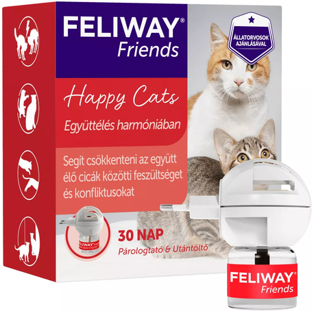 Feliway Friends nyugtató hatású párologtató macskáknak
