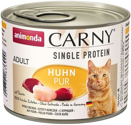 Animonda Carny Single Protein tiszta csirkehúsos konzerv macskáknak