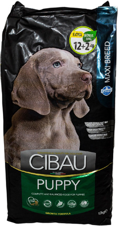 Cibau Puppy Maxi kutyatáp nagytestű kölyökkutyáknak