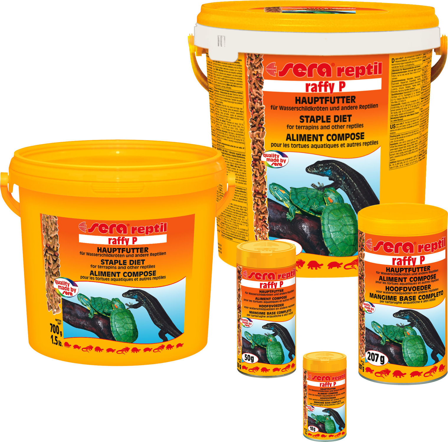 Sera Raffy P Nature víziteknős táp