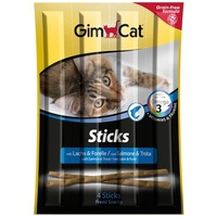 GimCat Sticks lazacos és pisztrángos rudak cicáknak #2