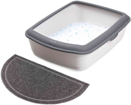 Trixie PVC félkör alakú lábtörlő macska WC-hez