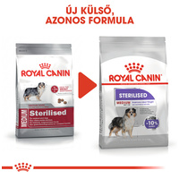 Royal Canin Medium Sterilised - Száraz táp ivartalanított, közepes testű felnőtt kutyák részére #9