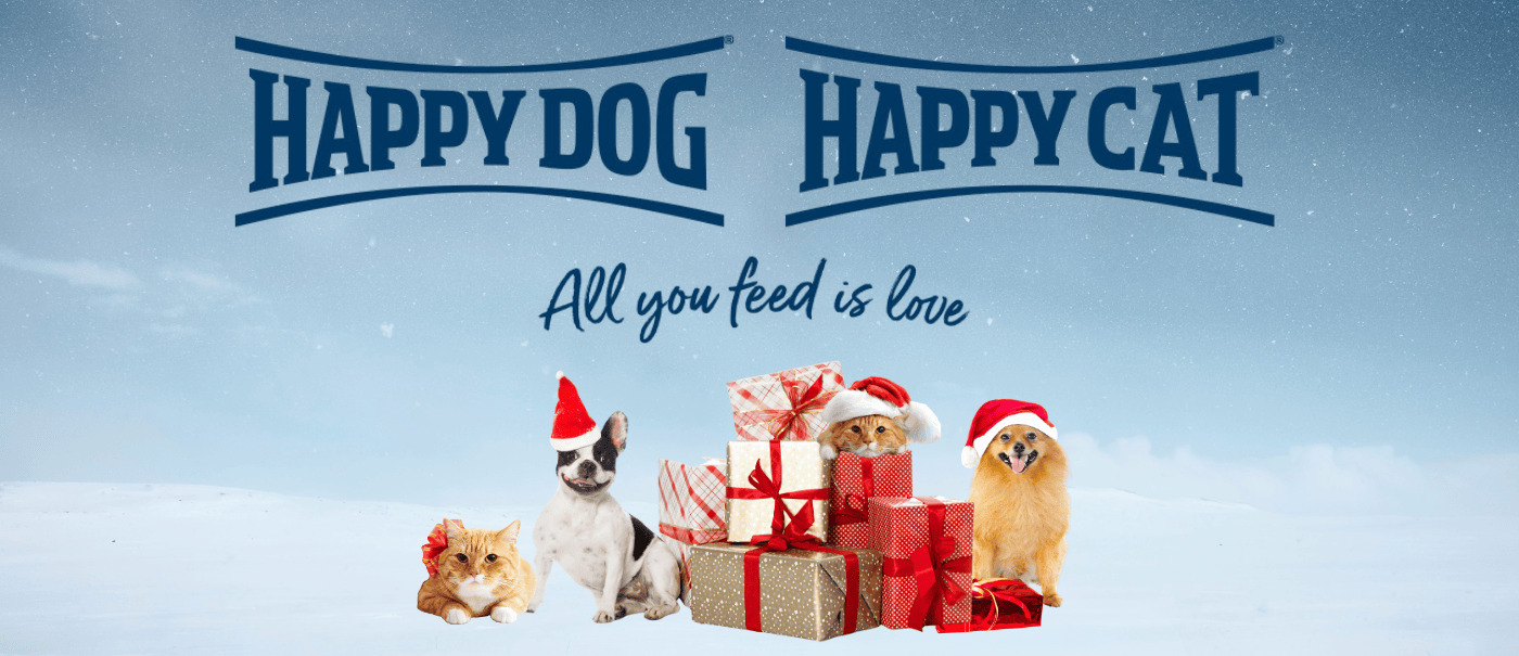 🛍️Happy Dog & Happy Cat év végi akciódömping: ajándékok, plusz kilók, extra kedvezmények!