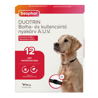 Beaphar Duotrin bolha- és kullancsirtó nyakörv kutyáknak, kettős hatóanyaggal Beaphar Duotrin bolha- és kullancsirtó nyakörv kutyáknak, kettős hatóanyaggal