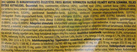 CarniLove Fresh Adult Dog Muscle, Bones & Joints - Csirke- és nyúlhúsos kutyatáp