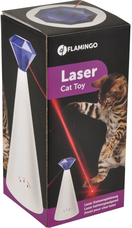 Flamingo Cat Laser - Laser rotativ automat pentru pisici