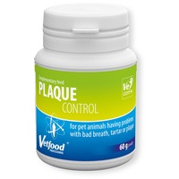 VetFood Plague Control - Pudră împotriva halenei, tartrului și plăcii bacteriene pentru câini și pisici