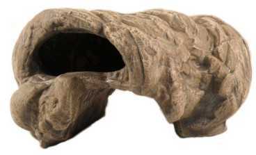 Trunchi de lemn din ceramică, adăpost pentru reptile sau pești