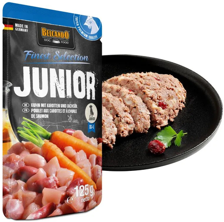 Belcando Junior alutasak csirkehússal és sárgarépával