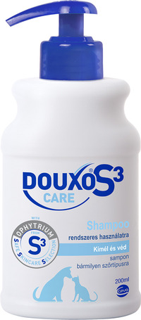 Douxo S3 Care sampon kutyáknak és macskáknak