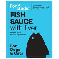 Food Studio Redfish Sauce with Trout Liver #6