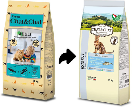 Chat & Chat Adult Tuna & Peas