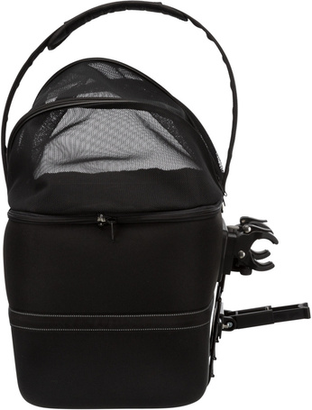 Trixie szállítótáskaként is használható elülső biciklikosár kutyáknak