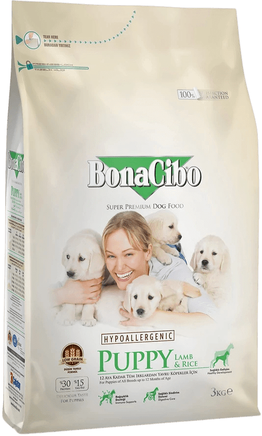 Bonacibo Puppy Dog Lamb & Rice