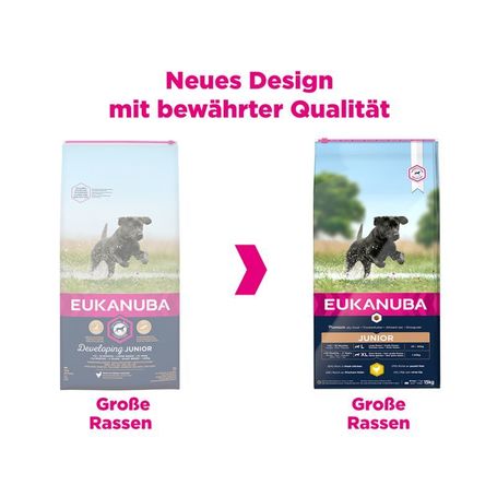 Eukanuba Junior Large nagytestű és óriás testű kutyáknak