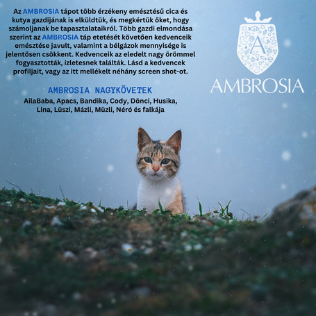 Ambrosia Cat Sterilised GF Fresh Turkey & Herring