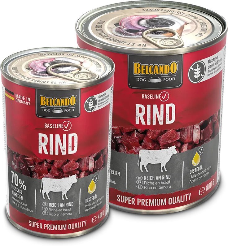 Belcando Baseline Rind - Conserve pentru câini cu carne de vită