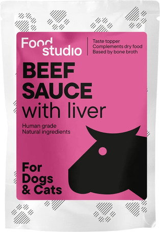 Food Studio Grass Fed Beef Sauce with Liver & Carrot