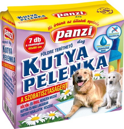 Panzi kutyapelenka a szobatisztaságért