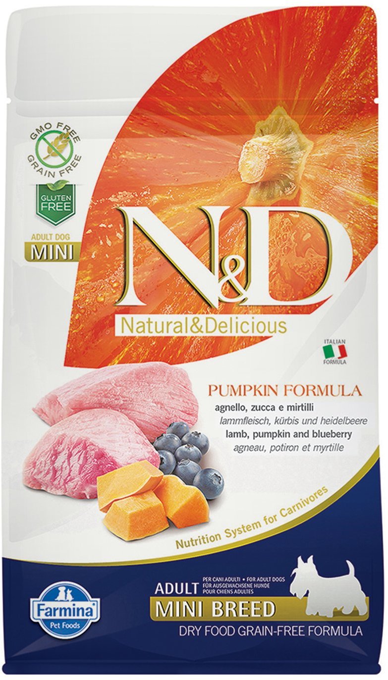 N&D Dog Grain Free Adult Mini Lamb, Pumpkin & Blueberry - zoom