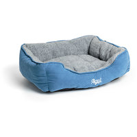 Agui Mountain Square pat pentru câini - Albastru