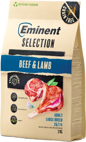 Eminent Selection Adult Large Breed Beef & Lamb Grain Free