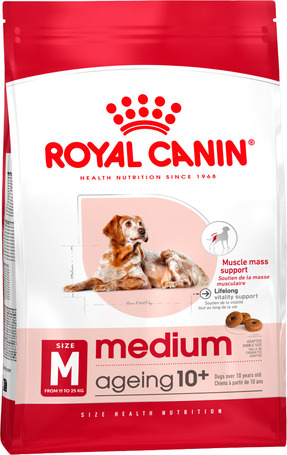 Royal Canin Medium Ageing 10+ | Közepes testű idős kutya száraz táp