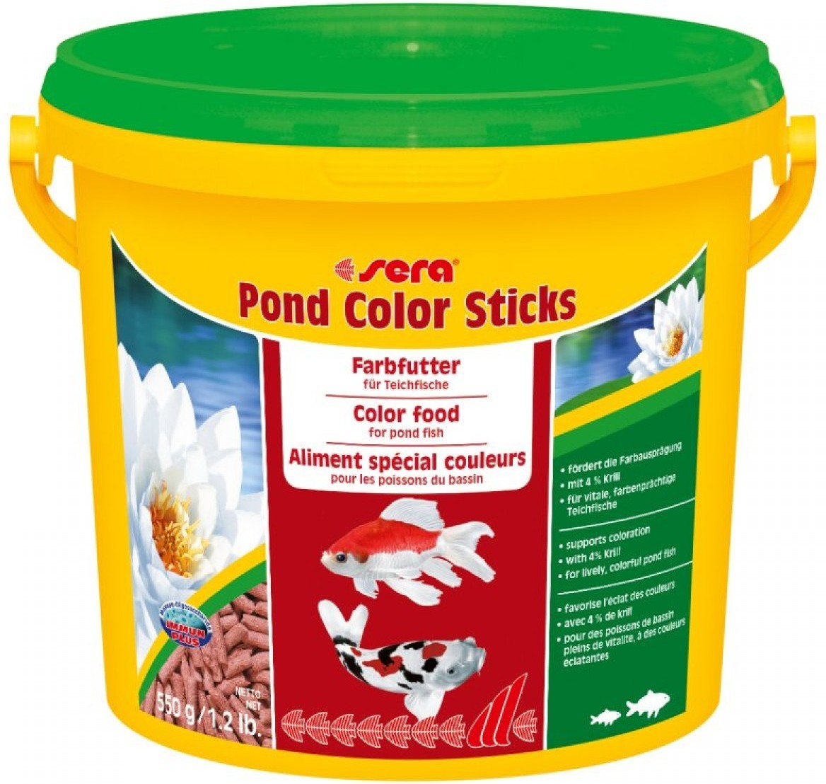Sera Pond Color Sticks - Hrana pesti iaz