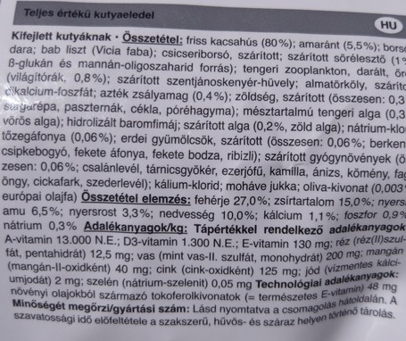 Belcando Mastercraft Fresh Duck | 80% friss kacsaúsból készült szuperprémium német kutyatáp