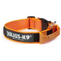 Julius-K9 Color & Gray nyakörv biztonsági zárral és fogóval