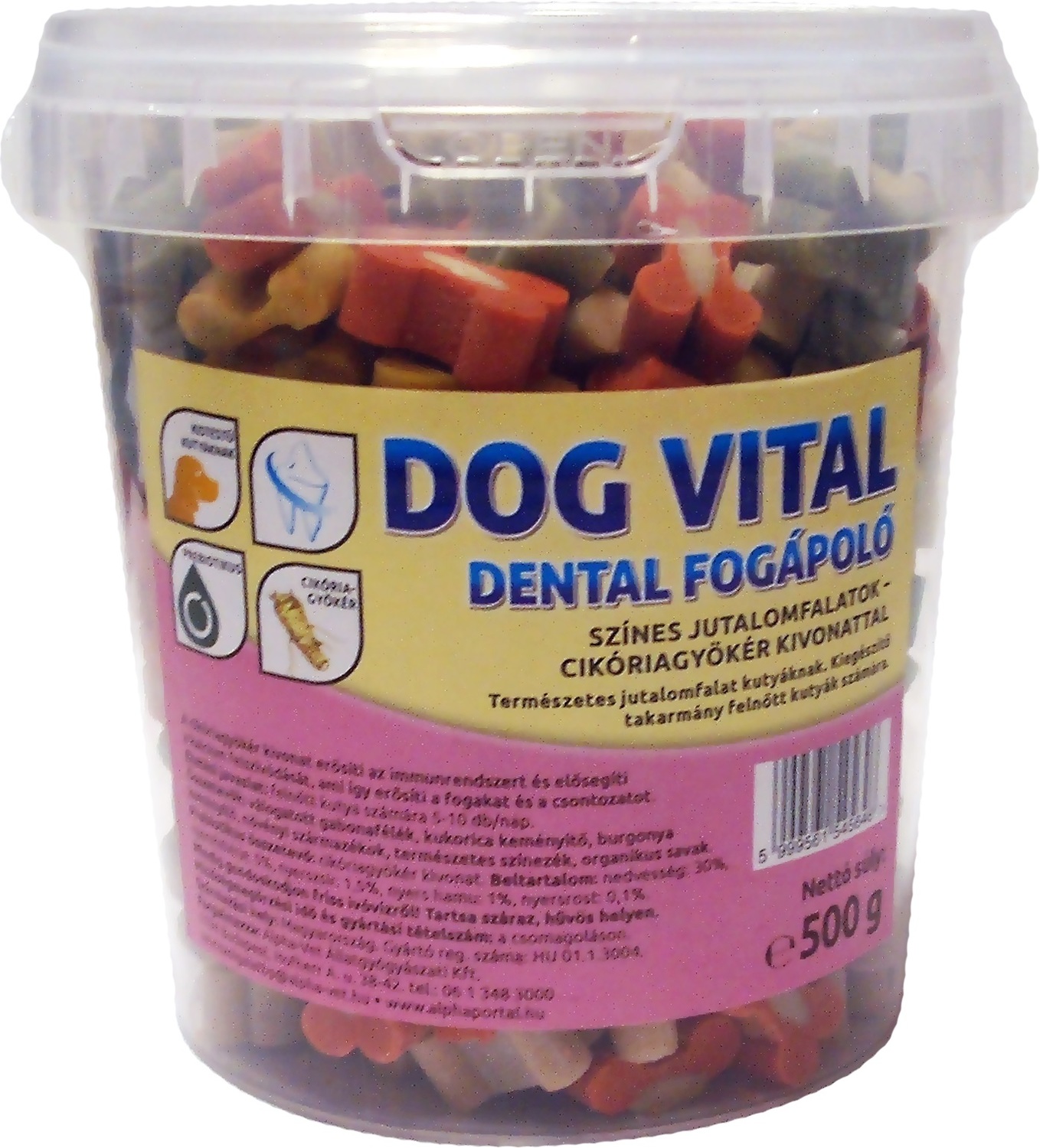 Dog Vital Dental gustări colorate de recompensă pentru îngrijirea dinților - zoom