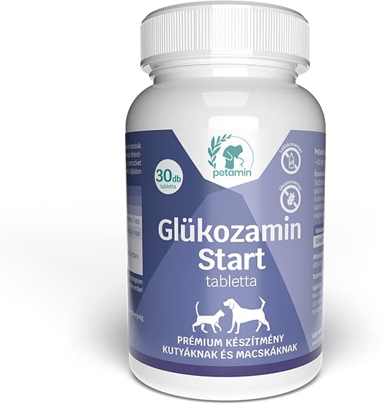Petamin Glukozamin Start tablete pentru câini și pisici
