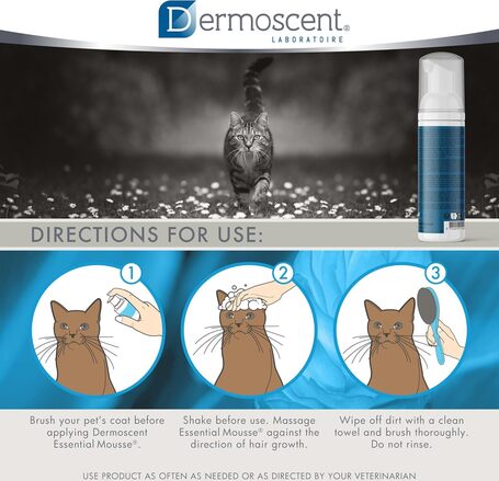 Dermoscent Essential Mousse kutyáknak és macskáknak