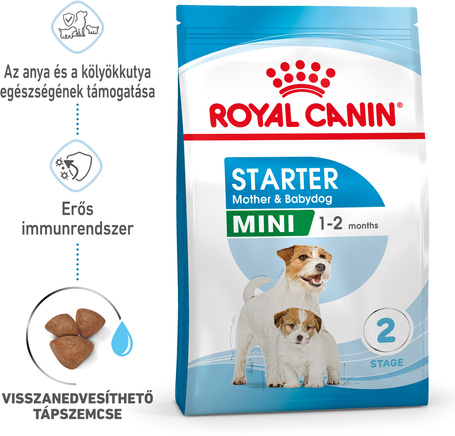 Royal Canin Mini Starter - Száraz táp kistestű vemhes szuka és kölyök kutya részére 2 hónapos korig