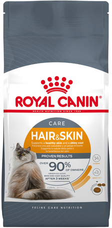 Royal Canin Hair & Skin Care - Száraz táp felnőtt macskák részére a szebb szőrzetért és az egészséges bőrért