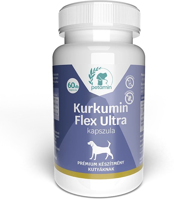 Petamin Curcumin Flex Ultra capsule pentru câini