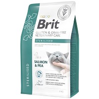 Brit GF Veterinary Diets CAT Sterilised somon
