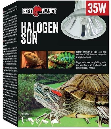 Repti Planet Halogen Sun - Intenzív fényt sugárzó izzó