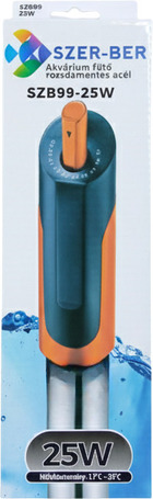 Szerber SZB99 acélburkolatú automata akvárium fűtő