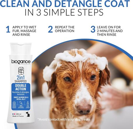 Biogance 2in1 sampon és balzsam egyben kutyáknak