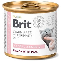 Brit Veterinary Diets Cat Hypoallergenic conservă 200 g