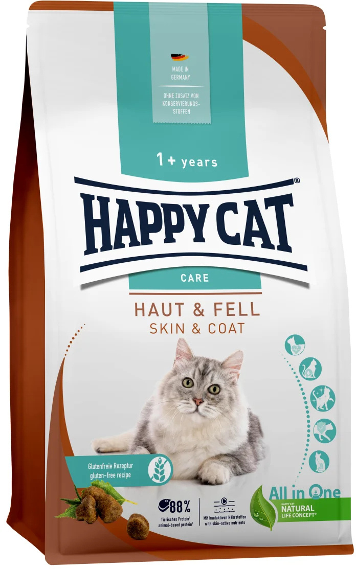 Happy Cat Sensitive Skin & Coat Haut & Fell
