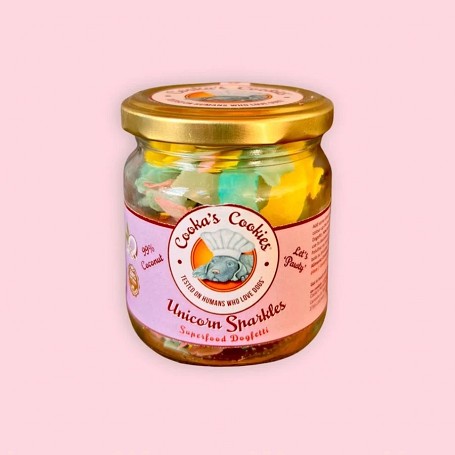 Cooka's Unicorn Flakes Kókusz Chips Szuperfoodokkal kutyáknak 40 g