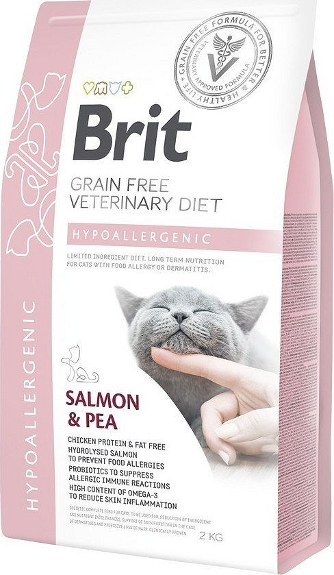 Brit GF Veterinary Diets Cat Hypoallergenic - zoom