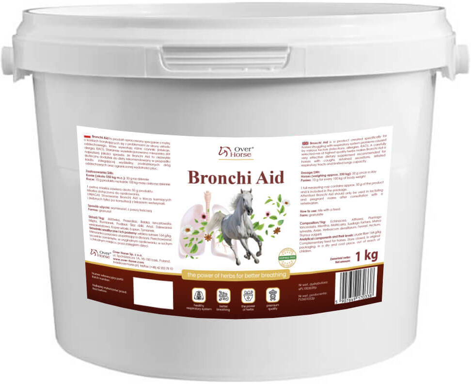 Over Horse Bronchi Aid - zoom