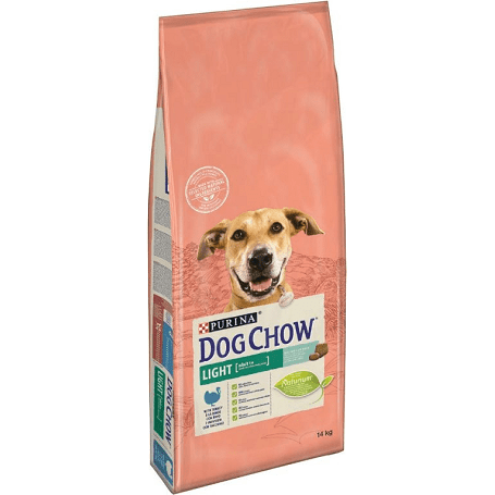 Dog Chow Light pulykahússal 14 kg