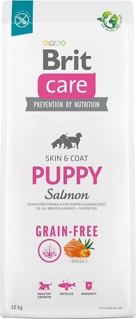 Brit Care Grain-Free Puppy Salmon & Potato gabona- és gluténmentes kölyökkutya táp