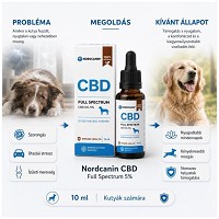 Nordcanin CBD olaj kutyáknak teljes spektrumú #2